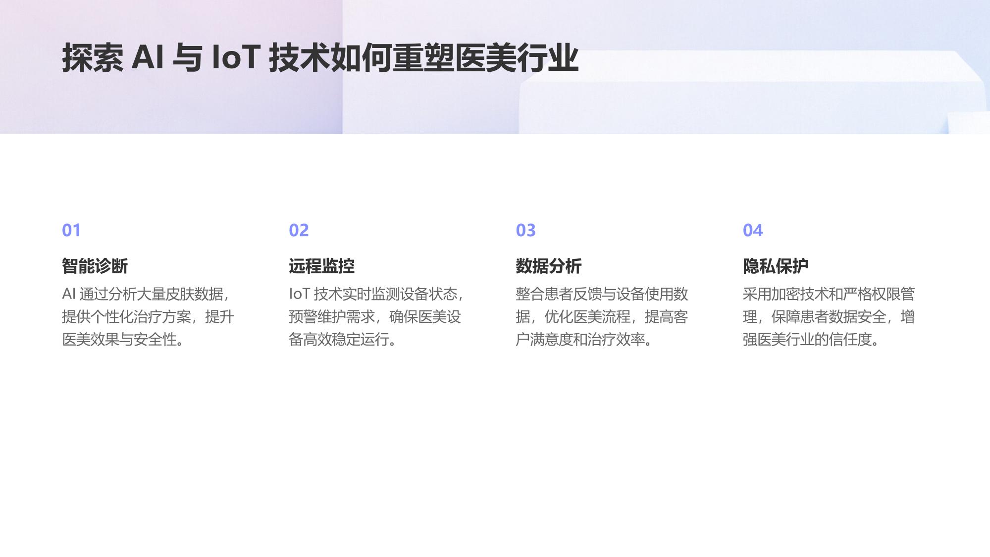 AI+IoT医美设备管理平台定制指南